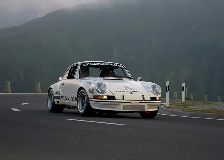 Classic Porsche ride